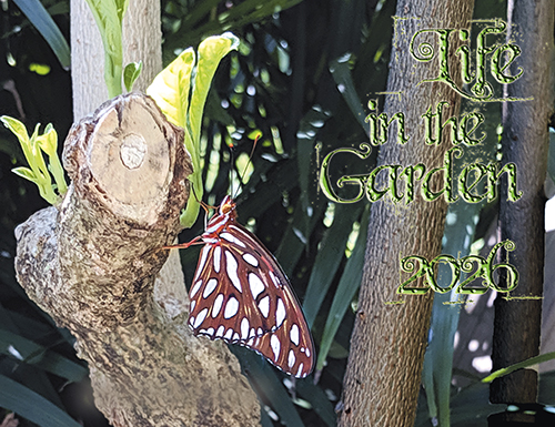 2026 Life in the Garden Calendar Front Cover